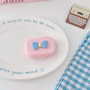 Cute Bow Pastel Travel Lens Case