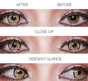 Ojo de muñeca EOS marrón 