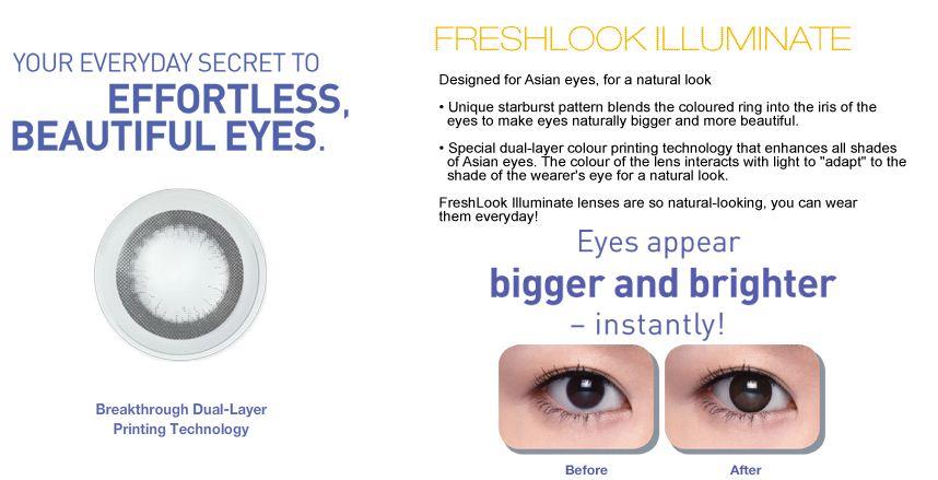 FreshLook Illuminate Jet Black