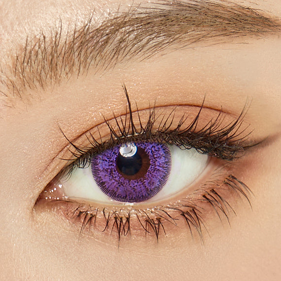 Shop G&G GBT Wisteria Violet lenses for a classic dolly look