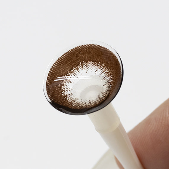 Dolly enlarging monthly brown contact lenses