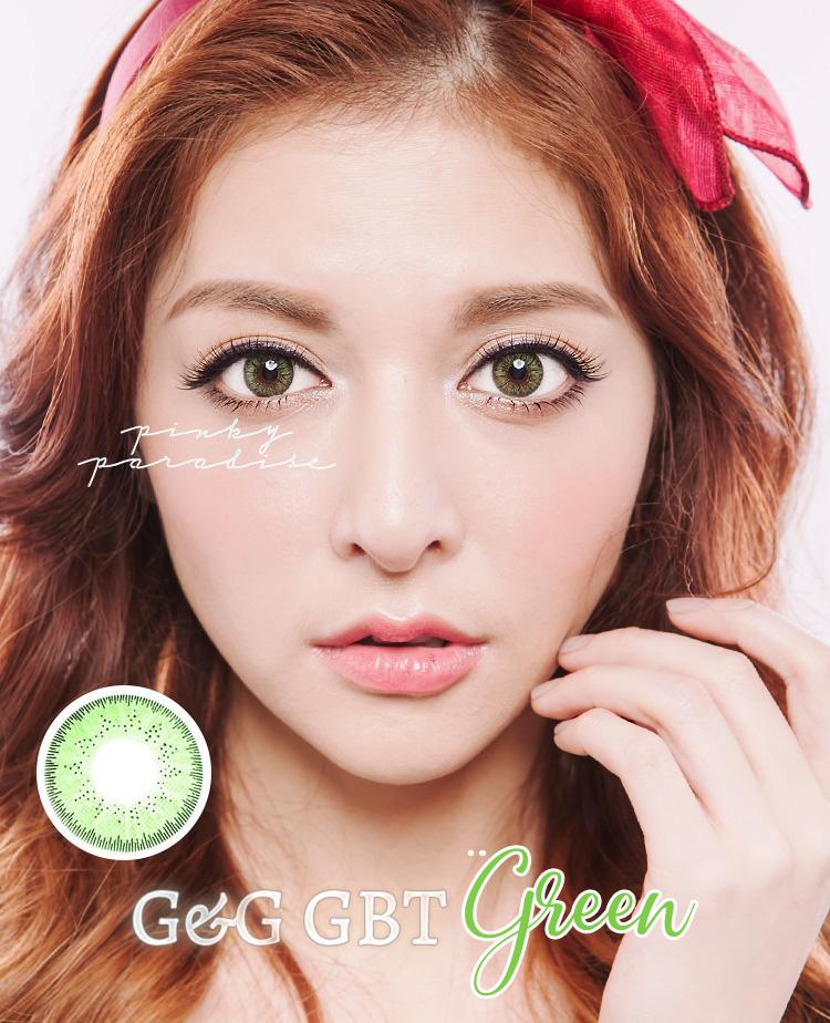 G&G GBT Green Contact Lenses