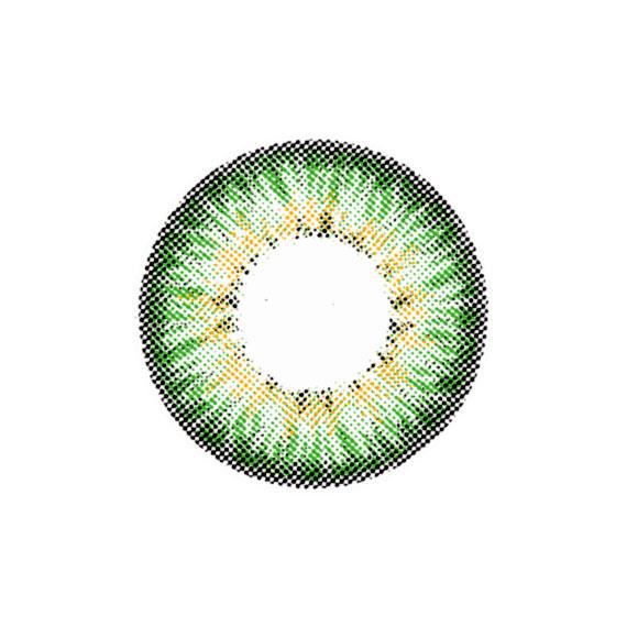 G&G Shinny Green (known as Puffy 3 tone) Contact Lenses