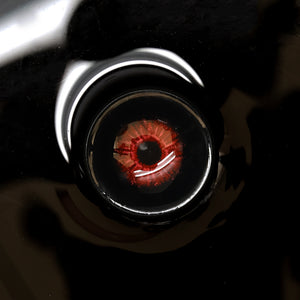 black and red contact lenses