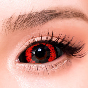 Princess Pinky Gremlin Red Sclera Contact Lenses for Cosplay, Halloween & Costume