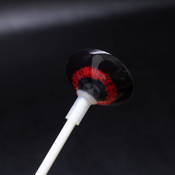 red sclera lenses