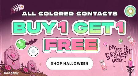 2 lentes de contacto de color por $30