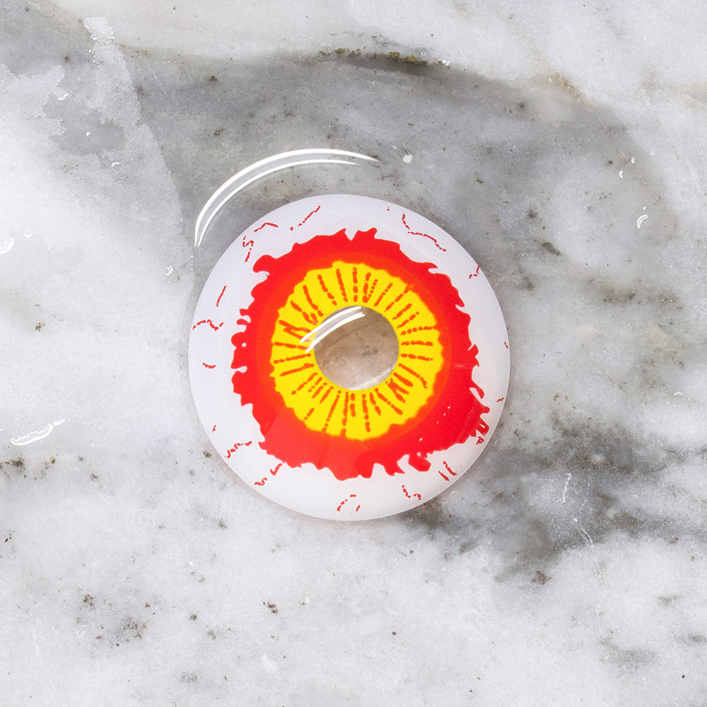 Princess Pinky Haunted Pupil Sclera Contact Lenses for Cosplay, Halloween & Costume