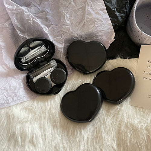 Heart Shaped Travel Lens Case