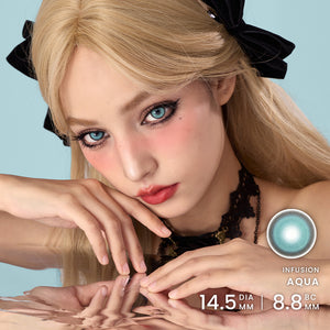 aqua blue eye lenses