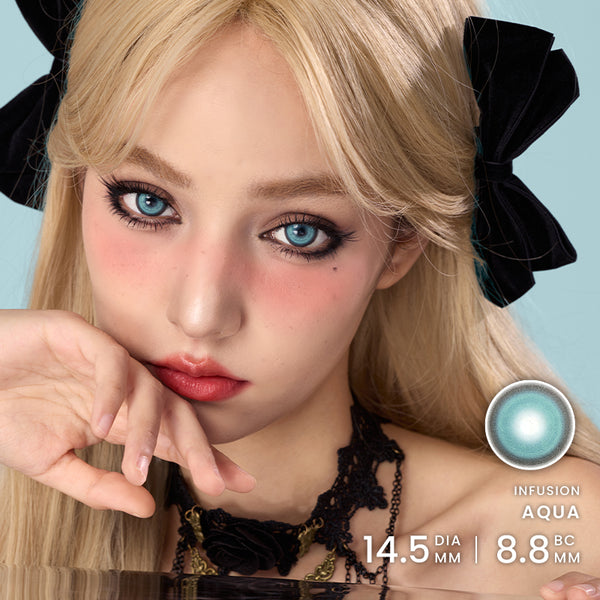 teal colored contact lenses