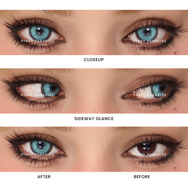 aqua color eye lenses