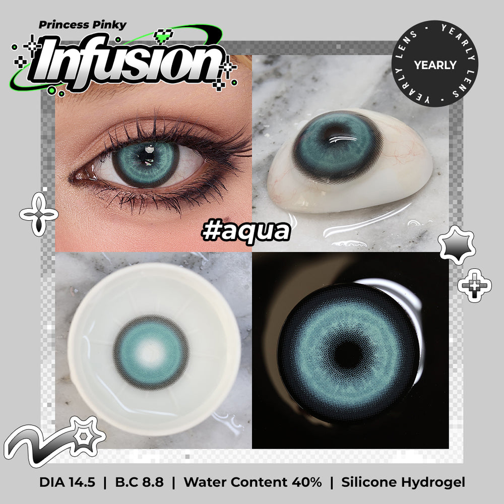 teal green contact lenses