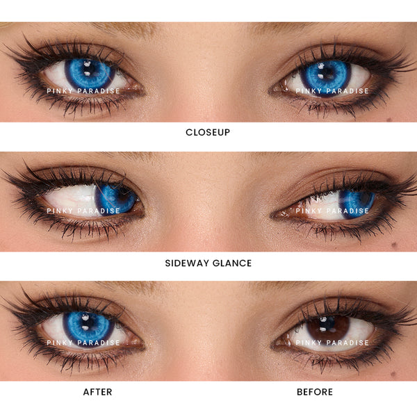 blue contacts anime