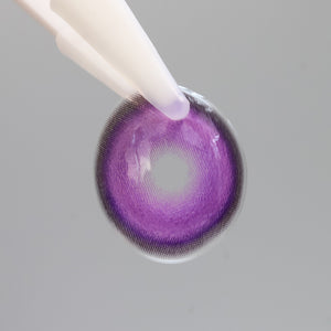 purple cosplay contact lens