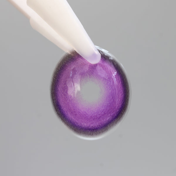 purple cosplay contact lens