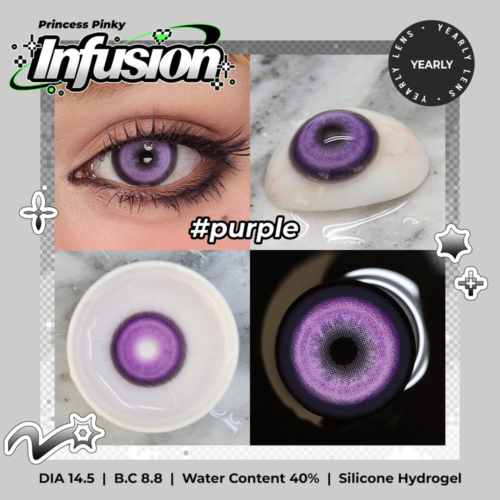 purple contact lenses cosplay