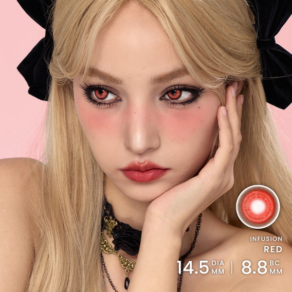 red eye lenses halloween
