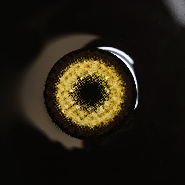 yellow cosplay contact lenses