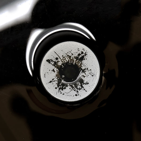 black ink splash halloween contacts