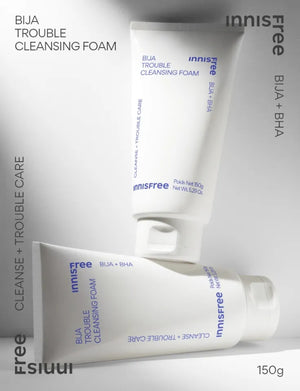Two pack Innisfree Bija Trouble Cleansing Foam 