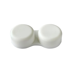 leak-proof contact lens case in white