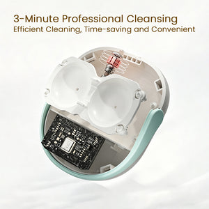 ultrasonic rechargeable contact lens cleaner