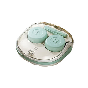 ultrasonic rechargeable contact lens cleaner
