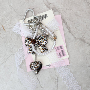 Heart shaped keychain