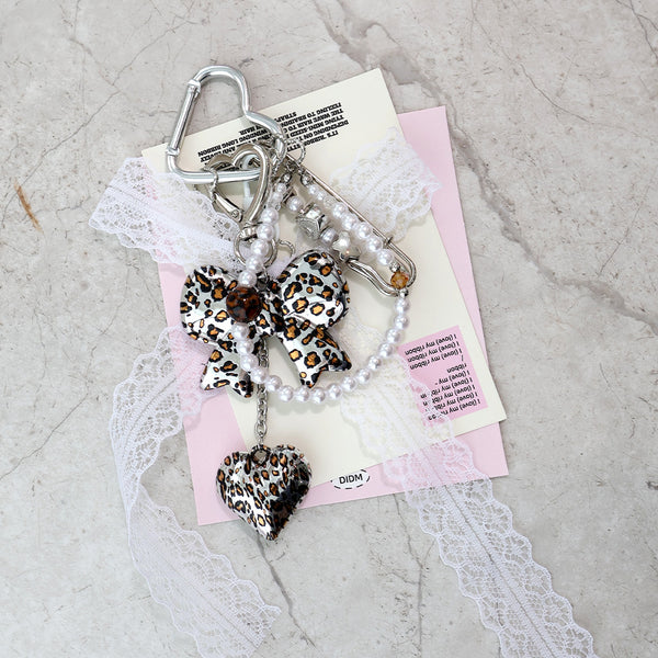 Heart shaped keychain