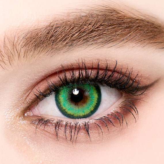 vibrant green contacts for cosplay