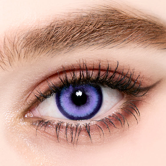 vibrant violet contacts for cosplay