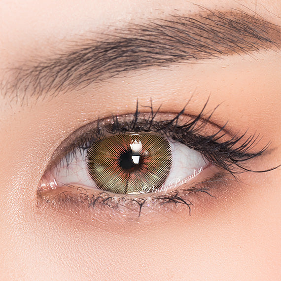 Princess Pinky Candycore Olive Brown Contact Lenses for Cosplay, Halloween & Costume