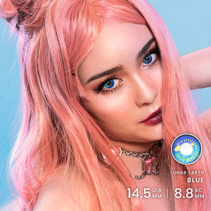 Princess Pinky Lunar Earth Blue