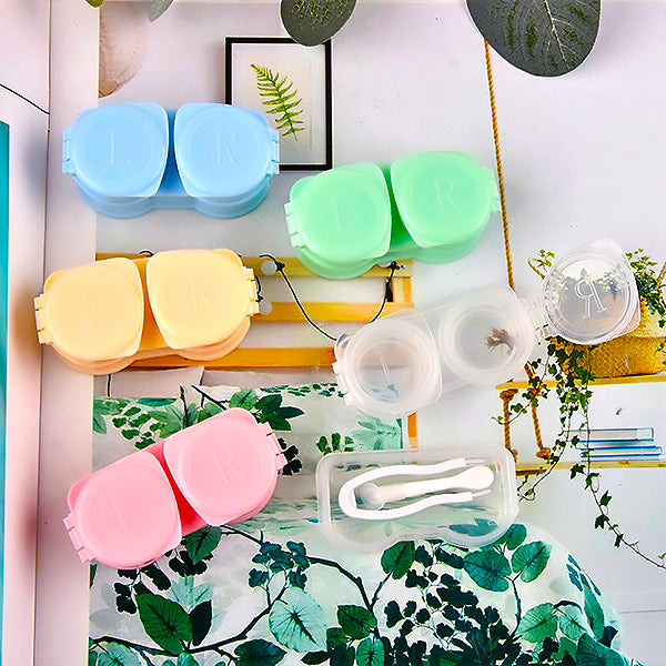 Portable Case for Contact Lens Case in candy color 