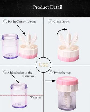 手动旋转隐形眼镜清洗器