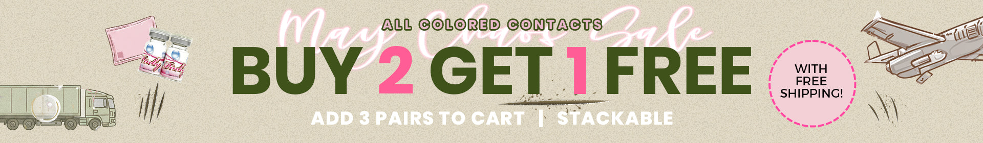 Lentes de contacto de colores desde $9.99