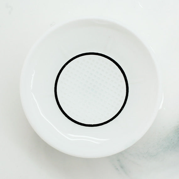 公主粉色白色网状边迷你巩膜隐形眼镜