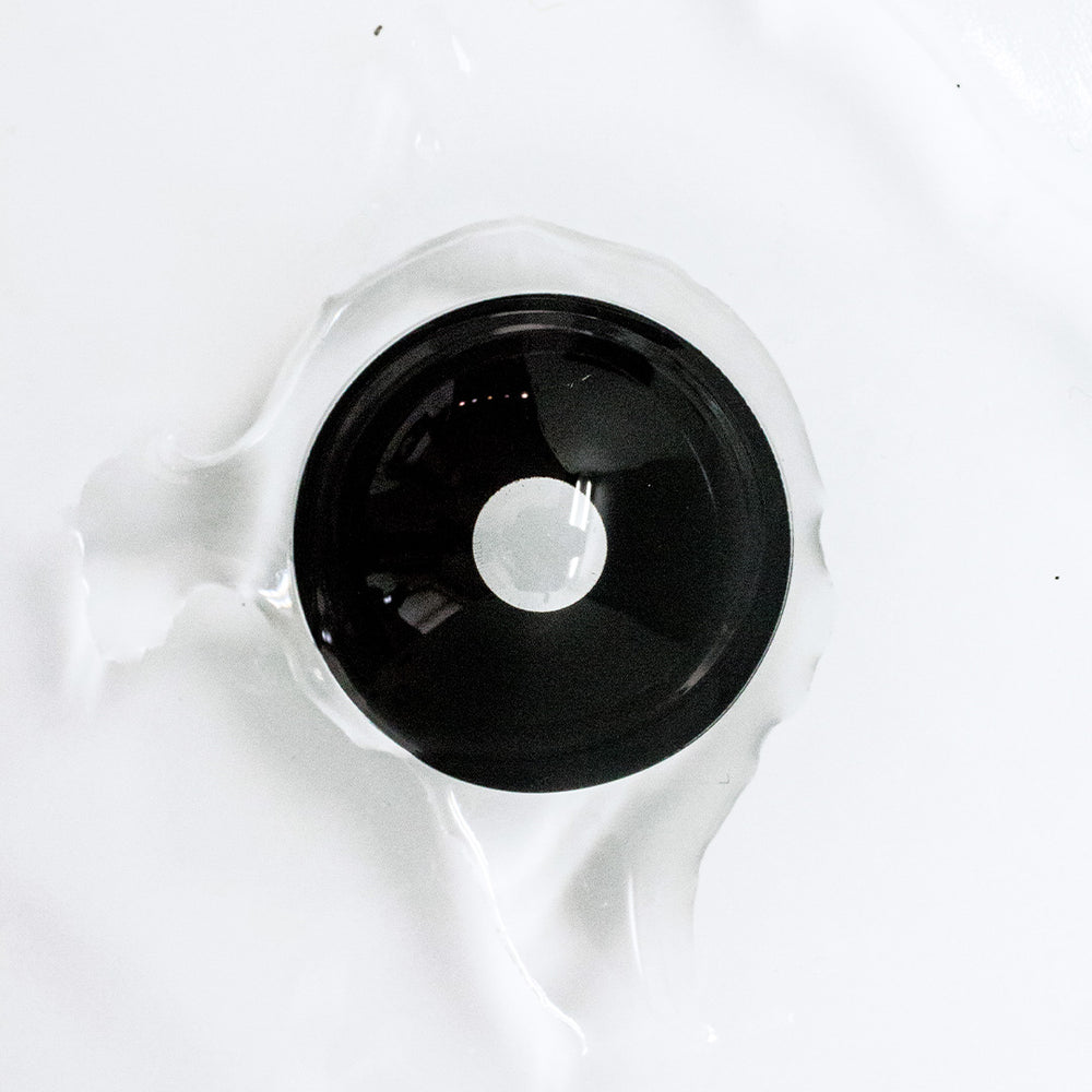 Princess Pinky Mid Black Sclera Contact Lenses for Cosplay, Halloween & Costume