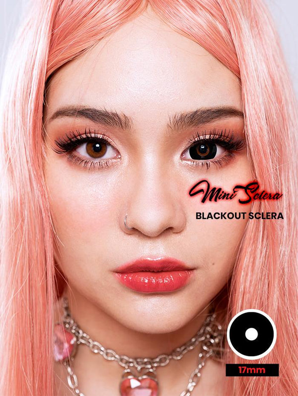 Princess Pinky Blackout Mini Sclera