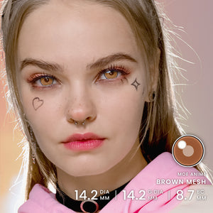 Prinsesse Pinky Moe Anime Brun Mesh