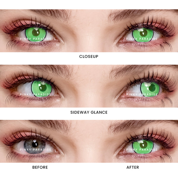 Princess Pinky Moe Anime Green Mesh