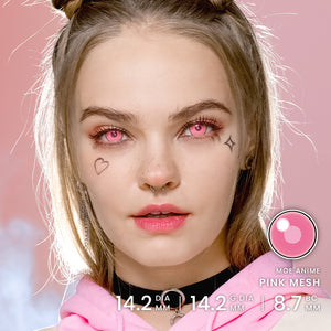 Princess Pinky Moe Anime Pink Mesh