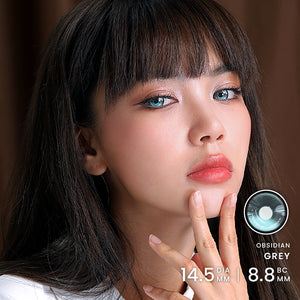 Princess Pinky Obsidian Grey — серые линзы