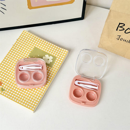 pastel contact lens case
