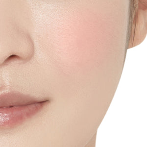 Etude House Lovely Cookie Blusher Sweet Coral Candy on Cheek