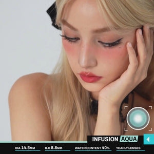 aqua contact lenses