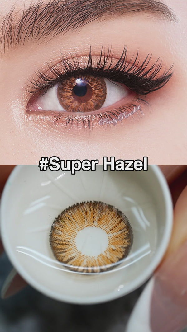 Shop Now Super Hazel Colored Contact Lenses in www.pinkyparadise.com