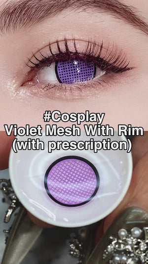 Disfraz de princesa Pinky de malla violeta con borde (con receta)