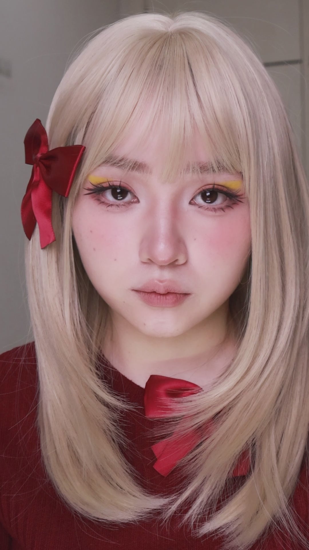 Princess Pinky KiRei Yellow Contact Lenses